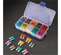 NOBIRTBSA Fuse 50pcs/lot Car Truck Micro Blade Fuses 2A 3A 5A 7.5A 10A 15A 20A 25A 30A 35A AMP Plastic Box Assortment