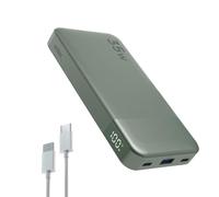 NOBIS Portable Charger 35W 10000mAh Power Bank Fast Charging | 2C+1A Battery Pack with C to C Cable, Battery Bank with Digital Display for Phones, Tablets, and More