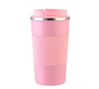 NOBLE BLOOD Travel Coffee Mug Insulated Stainless Steel Coffee Cup for Cold and Hot Drinks Home Office Outdoor Works 380ml/13oz (Pink, 510ml)