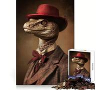 Noble Boss Suit Snake for Adults 1000 Piece Puzzle Mind Challenge Toy Calm Escape Quality Cut Art Collection Piece (50x75cm)