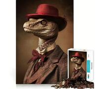 Noble Boss Suit Snake for Adults 1000 Piece Puzzle Mind Challenge Toy Calm Escape Quality Cut Art Collection Piece (50x75cm)