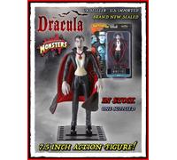 Noble Collection Bendyfigs Universal Monsters: COUNT DRACULA Brand New Sealed