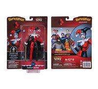 Noble Collection DC Comics Harley Quinn Jester BendyFig 7 Inch Action Figure
