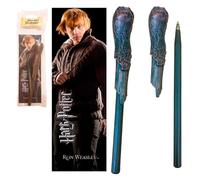 Noble Collection Harry Potter Ron Weasley Wand +bookmark Pen