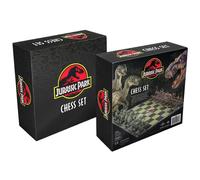 The Noble Collection Jurassic Park Chess Set - 32 Highly Detailed Plastic Chess
