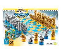 Noble Collection Medieval Mayhem Chess Board Game Golden