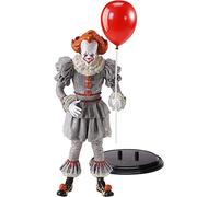Noble Collection The IT Bendyfigs Pennywise - 7.5in (19cm) Noble Toys Bendable Figure Posable Collectible Doll Figures With Stand