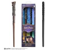 NOBLE COLLECTIONS HP HARRY AND GINNY ROLE PLAY PVC WANDS