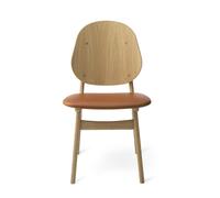 Noble Dining Chair White Oak/Silk 0250