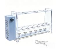Noble Gas Discharge Tube Power Base For Helium, Neon, Argon | Rare Gas Light Excitation Base, Element Collection Display Stand,for Science Education (Tube Not Included)