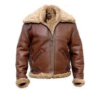 Noble House Men's Sheepskin Jacket: B-6 Shearling Pilot (XXXL)