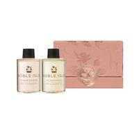 Noble Isle Gift Set | Premium Meadow Strolls Luxury Shower Gel Gift Set for Men & Women | Limited Edition Body Care Gift Set Collection | Britain In A Bottle | Made in the UK - 2x 75ml