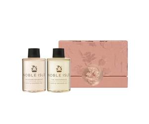 Noble Isle Gift Set | Premium Meadow Strolls Luxury Shower Gel Gift Set for Men & Women | Limited Edition Body Care Gift Set Collection | Britain In A Bottle | Made in the UK - 2x 75ml