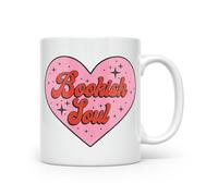 Noble & Page Book Lover Mugs - Bookish Soul - Hand Printed Range of Coffee Cups for Anyone who Loves to Read - Beautiful Glossy Printed Mug