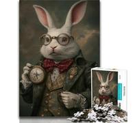 Noble Rabbit Jigsaws Puzzles 1000 Pieces for Adults Gifts,Challenging Family Activity Games DIY Toy for Home Wall Decor Gifts 38x52cm