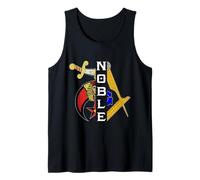 Noble Shriner Symbol G Square & Compasses Shriners Freemason Tank Top