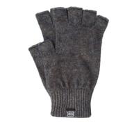 Noble Wilde, Possum Unisex Fingerless Gloves 40% Possum, 53% Wool, 7% Silk, moraine, XL