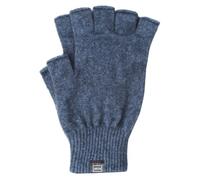 Noble Wilde, Possum Unisex Fingerless Gloves 40% Possum, 53% Wool, 7% Silk, Neptune, XL