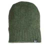 Noble Wilde, Possum Women's / Men's Baggie Beanie Hat, 40% Possum, 53% Wool, 7% Silk, jungle, One Size