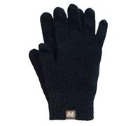Noble Wilde, Possum Women's / Men's Finger Gloves, 40% Possum, 53% Wool, 7%, Schwarz, X-Large