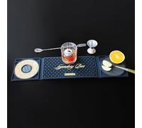 Multifunctional Bar Mat 3-in-1 with Cutting Board and Glass Rimmer. "Legendary Bar" by NOBLESIP. Upgrade your cocktail station with an innovative and stylish bar mat. Valentine's Day new home bar gift