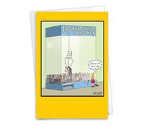 NobleWorks Funny Engagement Greeting Card (Bride-To-Be) with 5 x 7 Inch Envelope (1 Card) Bad Boy C8703ENG