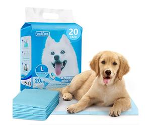 Nobleza 20pcs 60x90cm Ultra Absorbent Leakproof Dog and Puppy Training Pads, Pet Toilet Pee Pads Large Size with Anti Slip
