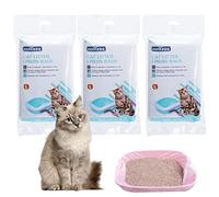 Nobleza 36 Pcs Cat Litter Tray Liners, Large 60x50cm Scratch Resistant Cat Litter Box Liners Heavy Duty, Thicken Leak-Proof Tear Resistant Cat Litter Bags for Large Litter Box, White