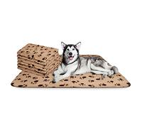 Nobleza - 6 x Large Washable Dog Blanket, Cat Fluffy Fleece Blanket, Puppy Soft Warm Mat, Beige, 160 * 100cm