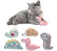 Nobleza Animal plush toy set pink dinosaur/hedgehog/whale/blue dinosaur/green dinosaur