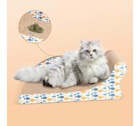 Nobleza Cat Scratcher, Reversible Use Cat Scratching Board, Curved Cat Scratch Lounge Bed Sofa With Catnip