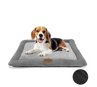 Nobleza Dog Bed Mat Medium Dogs Bed Washable Dogs Crate Mattress Pet Bed for Crate Dog Cushion Beds Grey Pets Beds Cosy Comfort Pets Pad Pet Mat for Puppy Cat Kitten, 75x57cm,29.5x22.4in