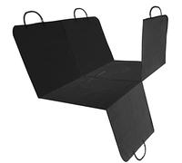 Nobleza Dog Car Seat Cover, 4 in 1 Separable Design Waterproof Scratch-Proof Dog Car Hammock, Durable Front Back Seat Protector for Universal SUV, 147x145cm Black