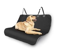 Nobleza Dog Car Seat Cover, No-Skirt Design Nonslip Car Seat Cover for Dogs, Durable Scratch Proof Car Boot Liner Protector, Dog Seat Covers for Universal Cars Back Seats, 140 * 110CM, Black