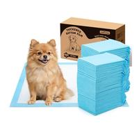 Nobleza Puppy Pads 100 Pack 60x40cm, Super Absorbent Pet Dog Puppy Training Pads Small, Leak-Proof 5 Layers Pet Pee Pad Mats, Dog Toilet Wee Pad, Disposable Incontinence Dogs Potty Training Mats