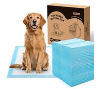 Nobleza Puppy Pads 100 Pack 90x60cm, Super Absorbent Pet Dog Puppy Training Pads Large, Leak-Proof 5 Layers Pet Pee Pad Mats, Dog Toilet Wee Pad, Disposable Incontinence Dogs Potty Training Mats