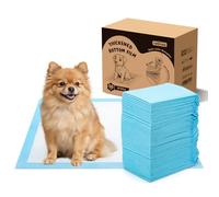 Nobleza Puppy Pads 50 Pack 60x40cm, Super Absorbent Pet Dog Puppy Training Pads Small, Leak-Proof 5 Layers Pet Pee Pad Mats, Dog Toilet Wee Pad, Disposable Incontinence Dogs Potty Training Mats
