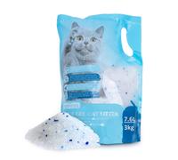 Nobleza - Silica Cat Litter Crystals Kitten Litter 7.6L 3kg Ultra Absorbent, Effective Odour Control, Dust-Free, Biodegradable Hygiene