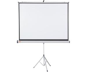 NOBO 1450 x 906 mm Tripod Projector Screen, Silver/Grey