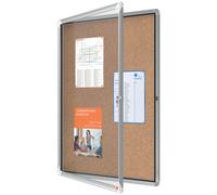 Nobo 1902561 Premium Plus Lockable Noticeboards