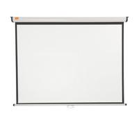 Nobo 4:3 Projection Screen Wall Mounted Matt White Retractable Office Equipment