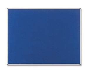 Nobo 450 x 600 mm Classic Felt Notice Board - Blue