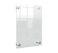 Nobo A5 Acrylic Wall Mounted Poster Frame Clear