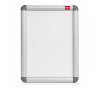 Nobo Premium Plus Wall Mountable Snap Display Frame 1902213 A3 Aluminium Silver 33.9 x 46.3 cm
