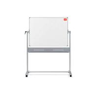 Nobo Basic Melamine Rotating Mobile Whiteboard 150x120 Cm