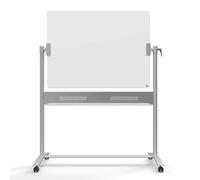 Nobo Brilliant White Glass Mobile Whiteboard 1200x900mm 1903943