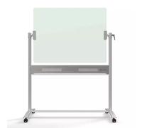 Nobo Ipro Glass Whiteboard 120x90 Cm Silver