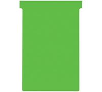 Card Board Accessory T-Cards, Size 1.5, Pack of 100 Index 4 Green