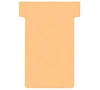 Nobo Cardboard Accessories, T-Cards (100 Pieces) Größe 2 Light Brown