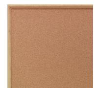 Nobo Cork Notice Board with Oak Frame Brown 180 x 120 cm